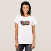 Knackiges Teal VACAY Statement T-Shirt (Vorne ganz)