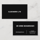 Knackpunkt - Visitenkarte (Vorne/Hinten)