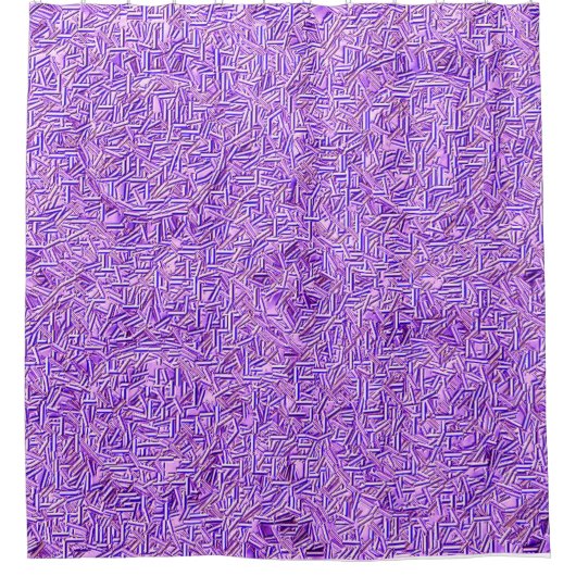 Knackter violetter Duschvorhang (Vorderseite)