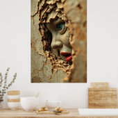 Knacktes Schweigen: Porzellanwahrheit Poster (Küche)