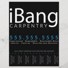 Knall. Carpentry Roofer Renovation Tearsheet Ad Flyer