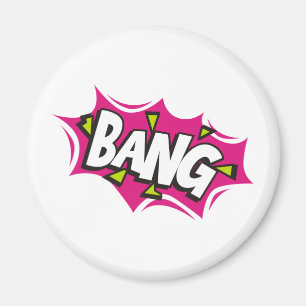 Knall-Cartoon-Kriegsgefangen Zap Magnet