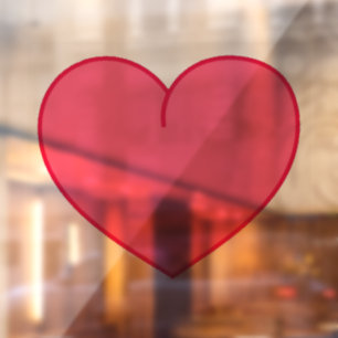 Knall der Liebe Fensteraufkleber
