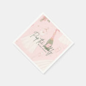 Knall die knalligen Papiertücher Serviette (Ecke)