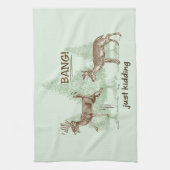 Knall! Hör auf! Spaß Handtuch (Vertikal)