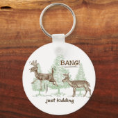 Knall! Ich mach nur Schluss! Spaß Schlüsselanhänger (Rückseite)