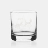 Knall! Ich mach nur Schluss! Spaß Whiskyglas (Rückseite)