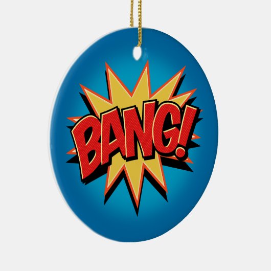 Knall! Keramik Ornament (Rechts)