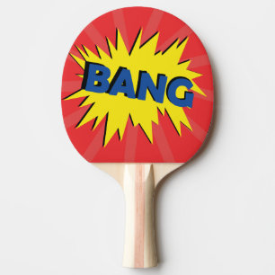 Knall-Klingeln Pong Paddel Tischtennis Schläger