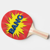 Knall-Klingeln Pong Paddel Tischtennis Schläger (Seitenansicht)