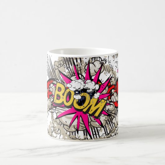 Knall!, peng!, Pop, BOOM! Kaffeetasse (Mittel)