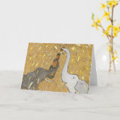 Knallen des Korkens Karte (Gelbe Blume)