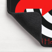 Knallkopf hier mousepad (Ecke)