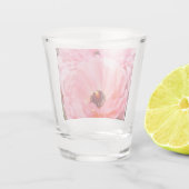 Knallrosa Schnapsglas (Rückseite)