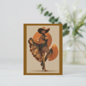 KNALLT DIESE FANS BROWN #1 POSTKARTE (Stehend Vorderseite)