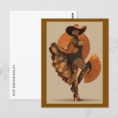 KNALLT DIESE FANS BROWN #1 POSTKARTE (Vorne/Hinten)