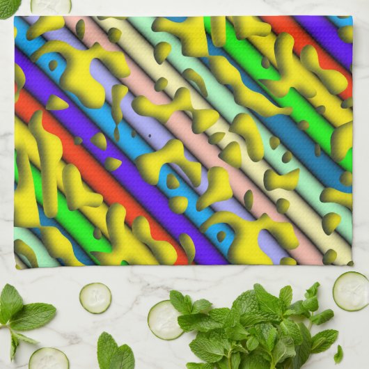 Knallt sich zusammen nahtlos Muster 07 + Ihr Backg Handtuch (Gefaltet)