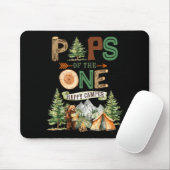 Knalltöne des einen glücklichen Camper 1. Geburtst Mousepad (Mit Mouse)