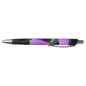 Knallvioletter schwarzer Stift (Unterseite)