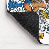 Knapp Familienwappen Mousepad (Ecke)