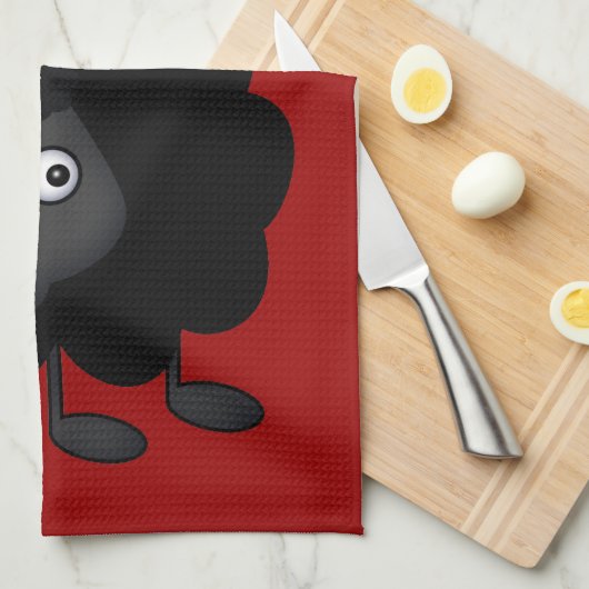 Knapp Küchentuch (Viertel Falte)