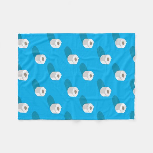 Knappheit an Toilpapier Fleecedecke (Vorderseite (Horizontal))