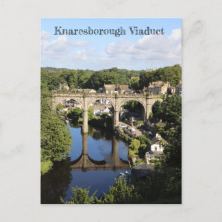 Knaresborough Viaduct, England Postkarte
