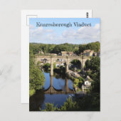 Knaresborough Viaduct, England Postkarte (Vorne/Hinten)