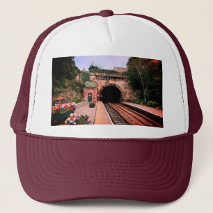 Knaresborough-Zugtunnel Truckerkappe