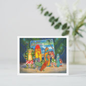 Knarly Tubers Post Card Postkarte (Stehend Vorderseite)