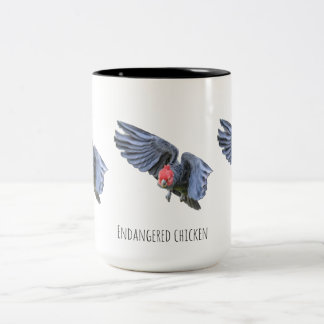 Knarrende Tür Huhn Zweifarbige Tasse
