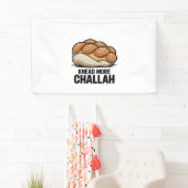 Knead more Challah Juden Backen Banner (Insitu)