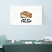Knead more Challah Juden Backen Banner (Messeveranstaltung)