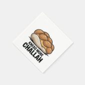Knead more Challah Juden Backen Serviette (Ecke)