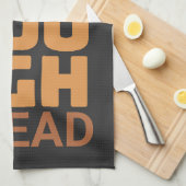 Knead Sourdough Brot Baker Brothersteller Geschirrtuch (Viertel Falte)