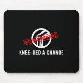 Knee Owner Needed A Change Funny New Knee Replacem Mousepad (Vorne)