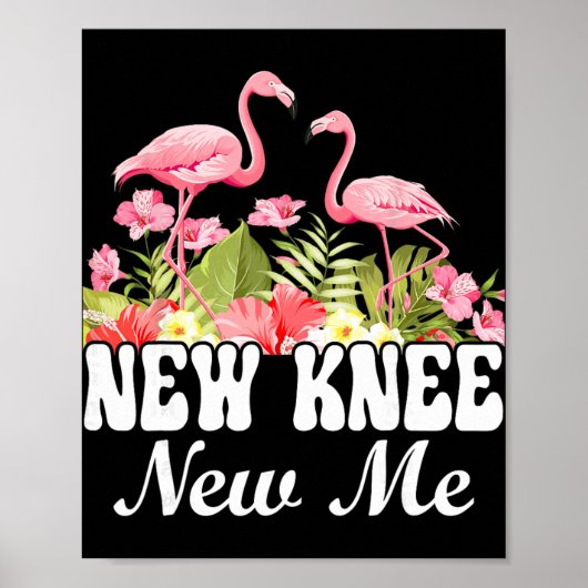 Knee Replacement And Knee Surgery Recovery New Kne Poster (Vorne)