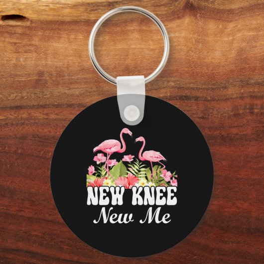 Knee Replacement And Knee Surgery Recovery New Kne Schlüsselanhänger (Vorderseite)