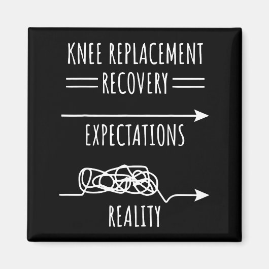 Knee Replacement Recovery Expectations Reality Sur Magnet (Vorne)