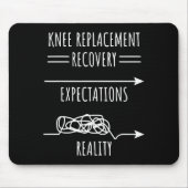 Knee Replacement Recovery Expectations Reality Sur Mousepad (Vorne)