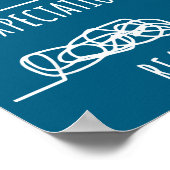 Knee Replacement Recovery Expectations Reality Sur Poster (Ecke)