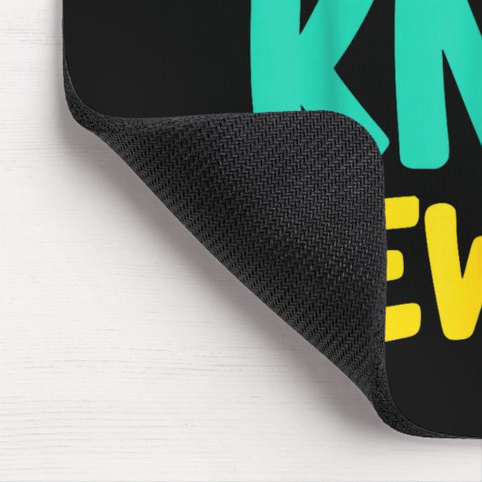 Knee Replacement Recovery New Knee New Me After Su Mousepad (Ecke)