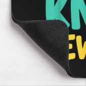 Knee Replacement Recovery New Knee New Me After Su Mousepad (Ecke)