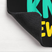 Knee Replacement Recovery New Knee New Me After Su Mousepad (Ecke)