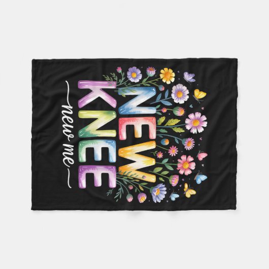 Knee Replacement Recovery Surgery Funny New Knee N Fleecedecke (Vorderseite (Horizontal))