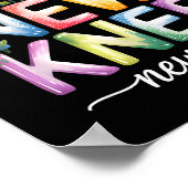 Knee Replacement Recovery Surgery Funny New Knee N Poster (Ecke)