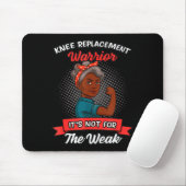 Knee Replacement Warrior Grandma Happy With New Kn Mousepad (Mit Mouse)