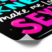 Knee Surgery Joke Does My New Knee Make Me Look Y Poster (Ecke)