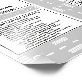 Kneeboard Fotodruck (Ecke)