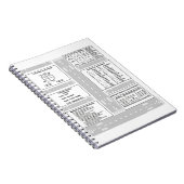 Kneeboard Notizblock (Rechte Seite)